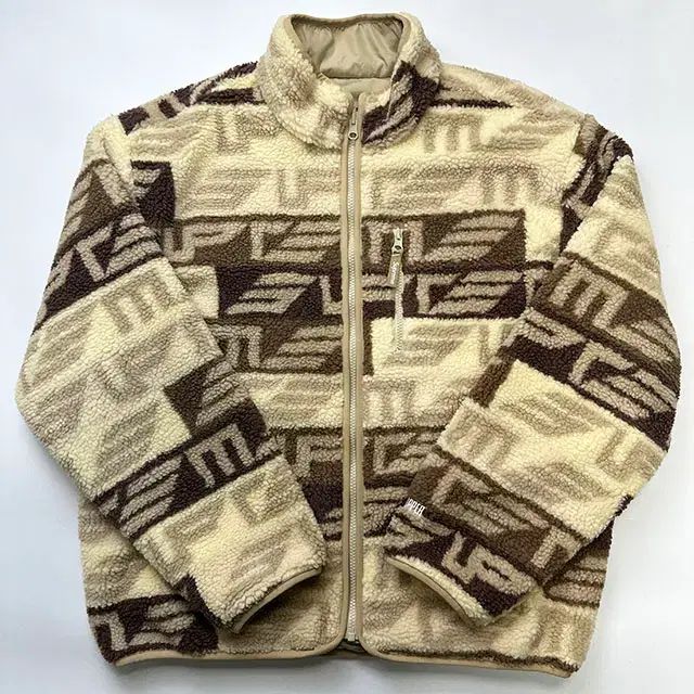 Supreme 22 FW Geo シュプリーム リバーシブル フリース ジャケット