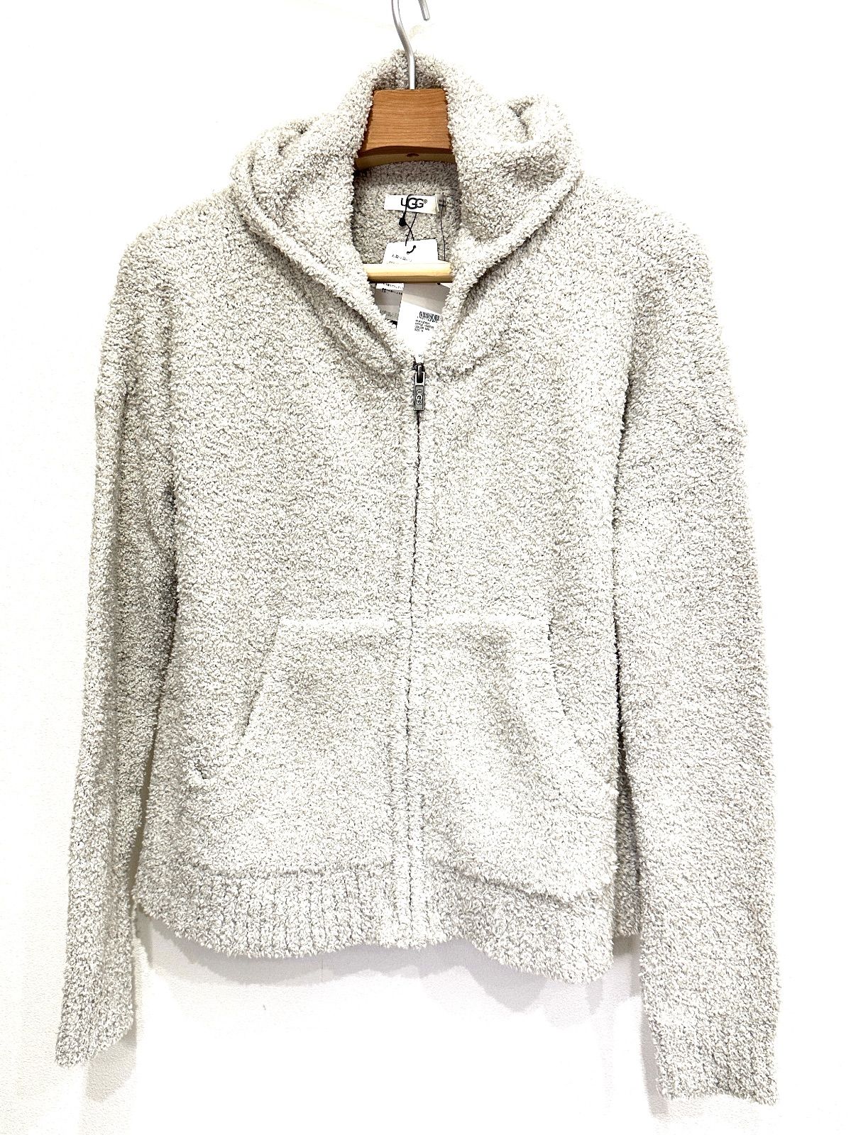 元住吉 アグ UGG W KYLEIGH パーカー 1093729 ベージュ グレー 系 サイズ S 定価13 000 税 レディース