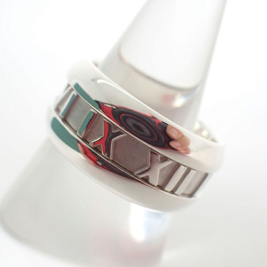 ティファニー 925 アトラス ワイド リング 12.5号 j 117-3