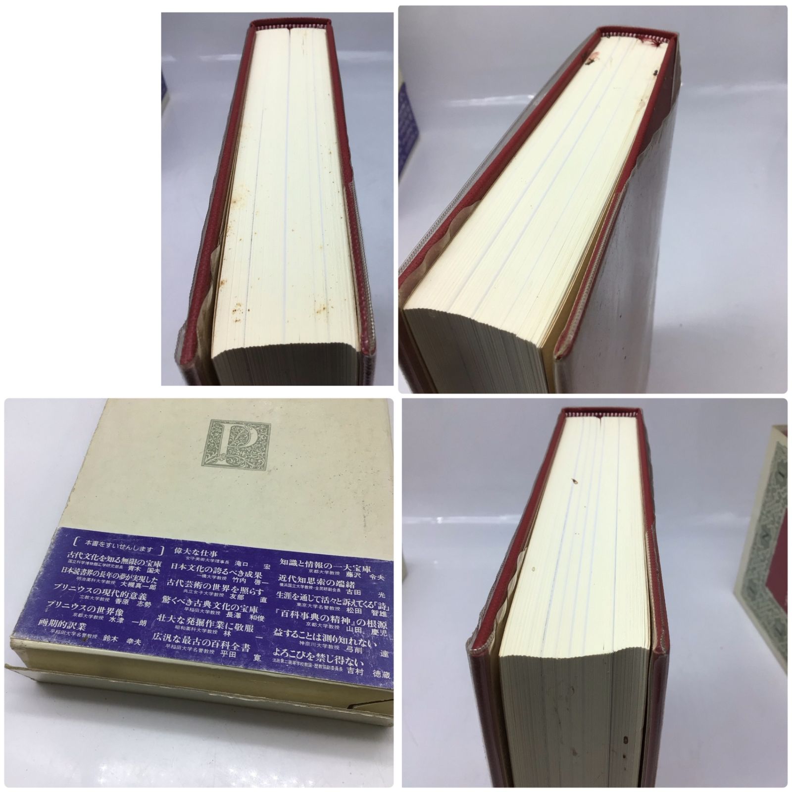 12167 プリニウスの博物誌 全3巻セット 雄山閣出版 初版 セット箱入り