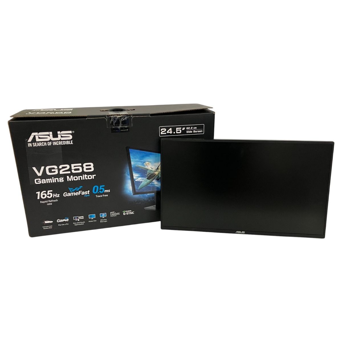 ASUS VG 258 QR ゲーミングモニター 2020年製 家電 PC