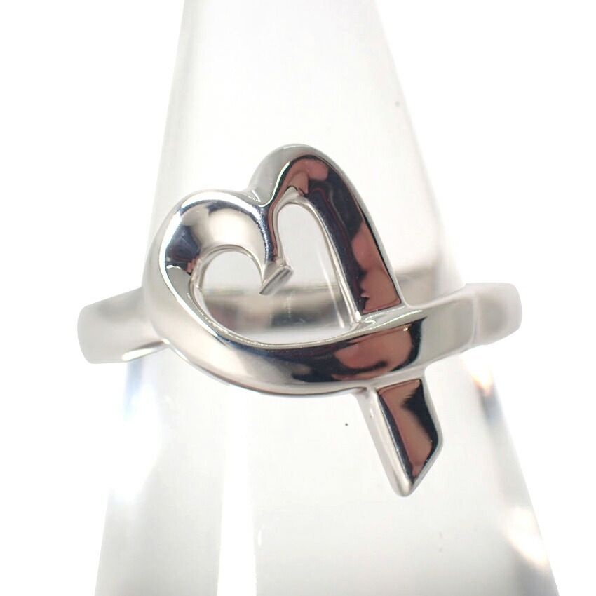 ティファニー 925 ラビングハート リング/9号/j117-8 - メルカリ