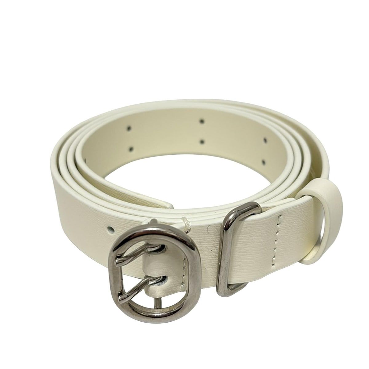 JILSANDER ジルサンダー ベルト - アイボリー レザー