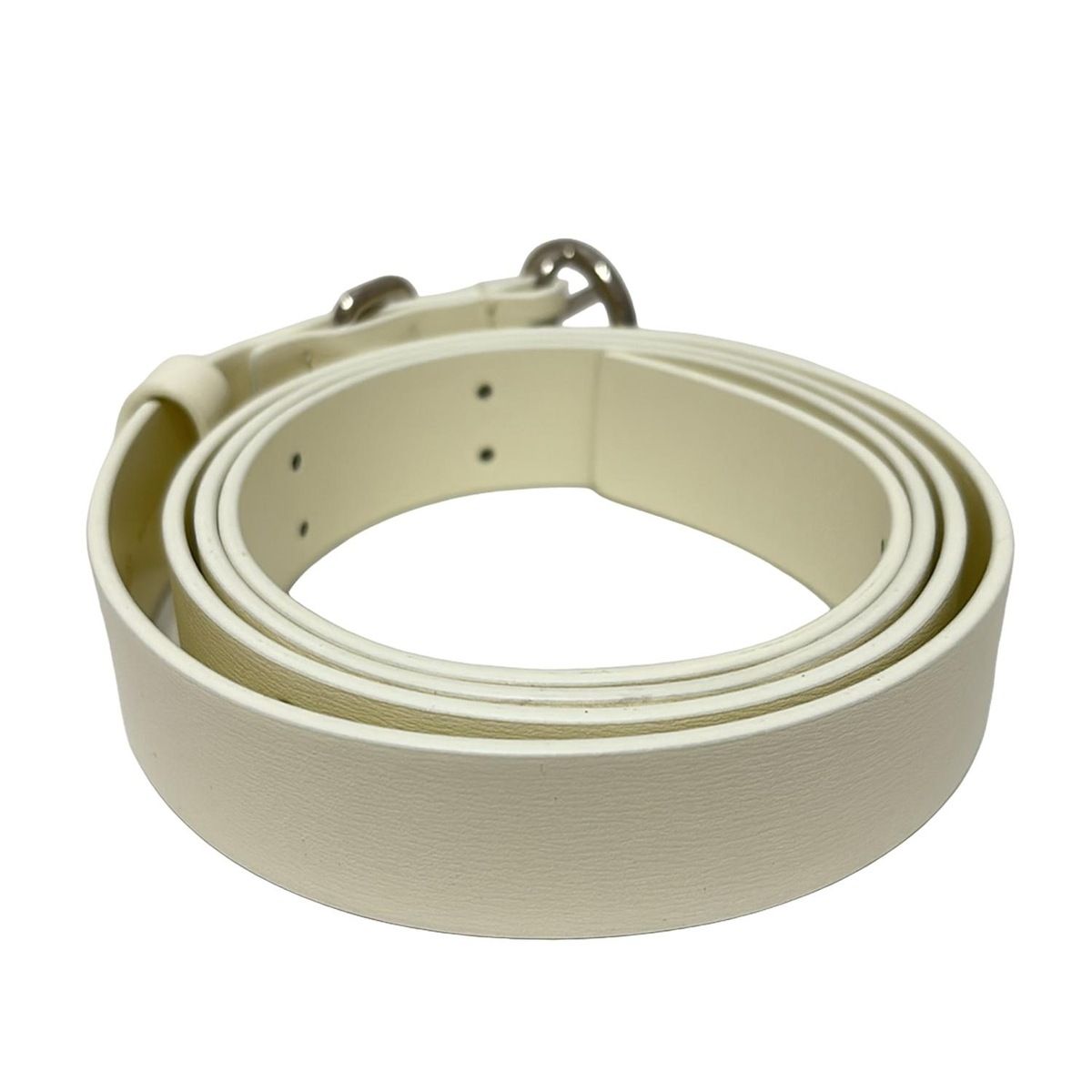 JILSANDER ジルサンダー ベルト - アイボリー レザー