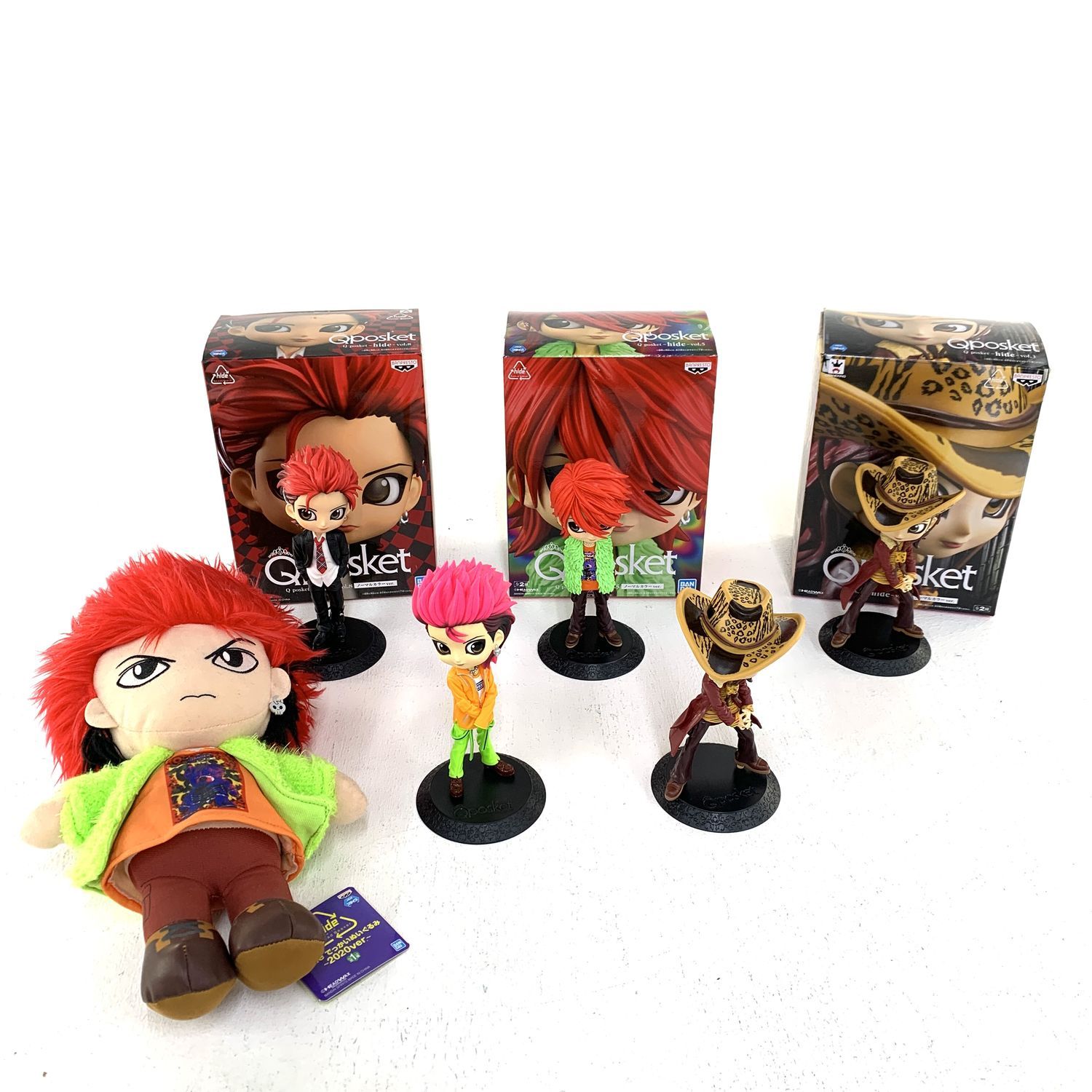 ☆加古川物流】中古 ジャンク hide q-posket フィギュア ぬいぐるみ