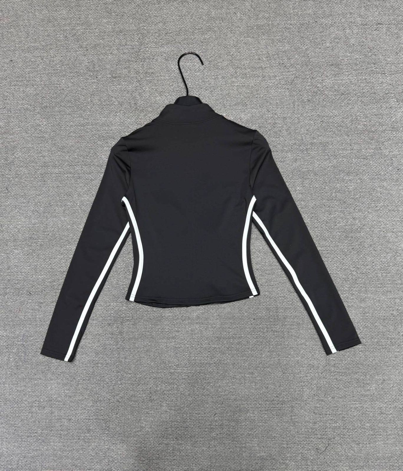 ブラックトレーニングセット ロングコート フ パンツ ストレッチ素材 5 サイズ