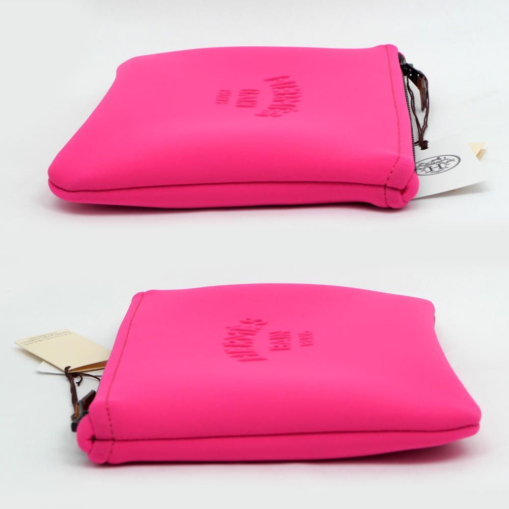 名東】エルメス ポーチ ネオバン PM バブルガムピンク ナイロン Hermes