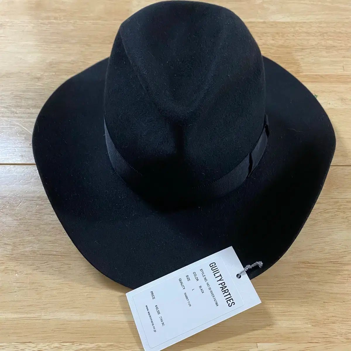 WACKO MARIA　HAT-02--FATIMA　Lサイズ L) Wacko maria HAT-02-RIVER-FATIMA HAT - メルカリ