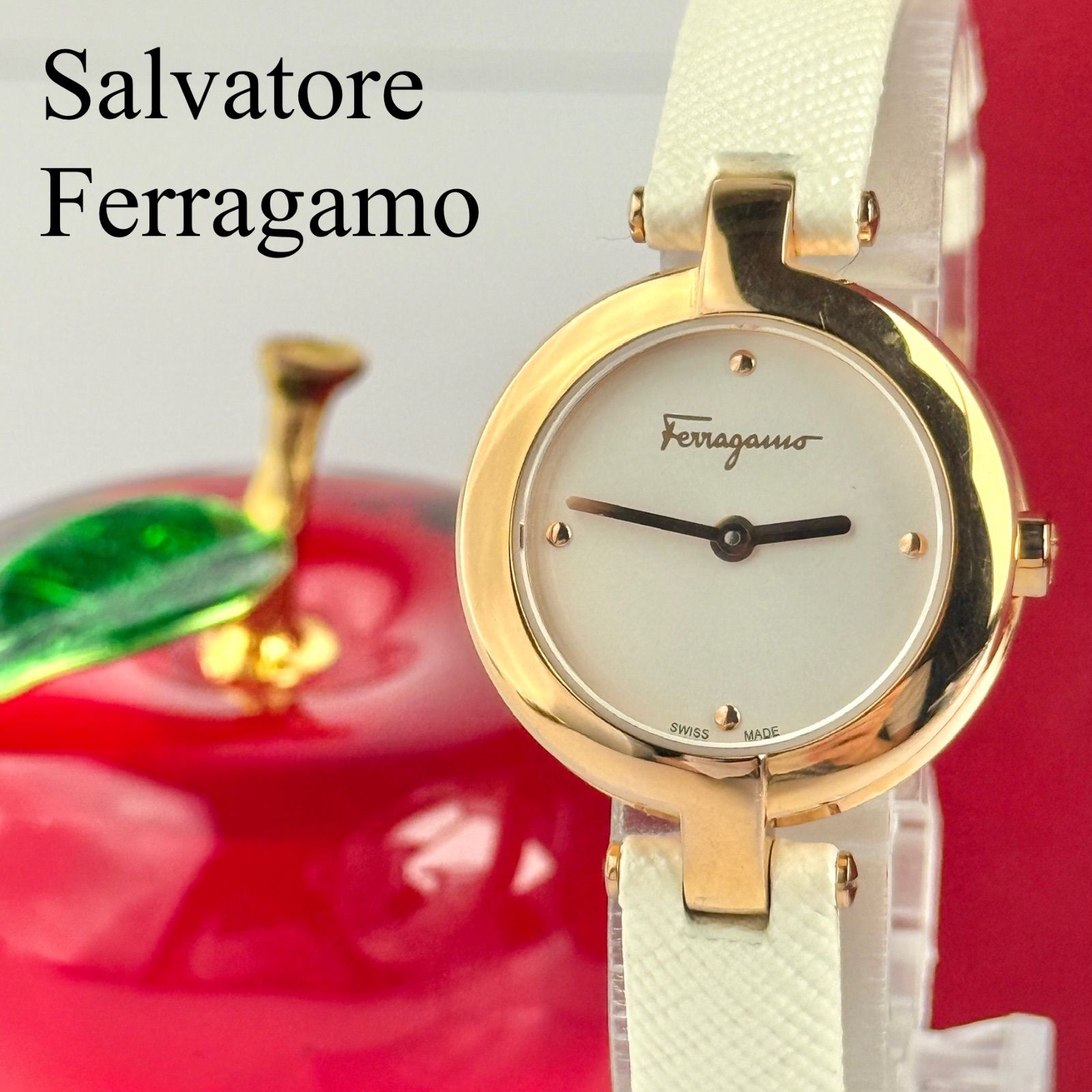 サルバトーレフェラガモ き 電池 レディース 腕時計 684