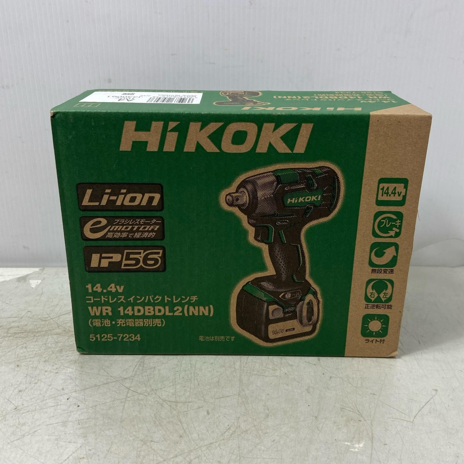 ΦΦHiKOKI ハイコーキ 14.4 v コードレスインパクトレンチ 2 LYPK