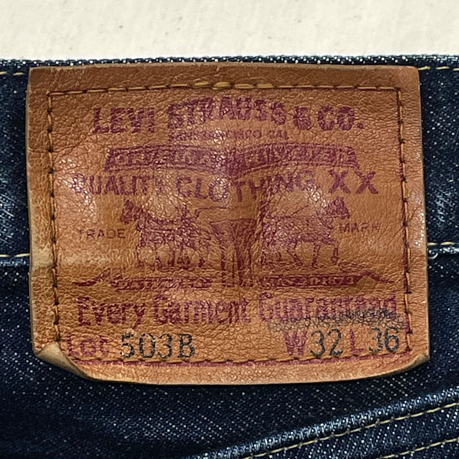 Levi's リーバイス 90s～ 日本製 503Bxx 復刻 赤耳 ビッグE W32 L36