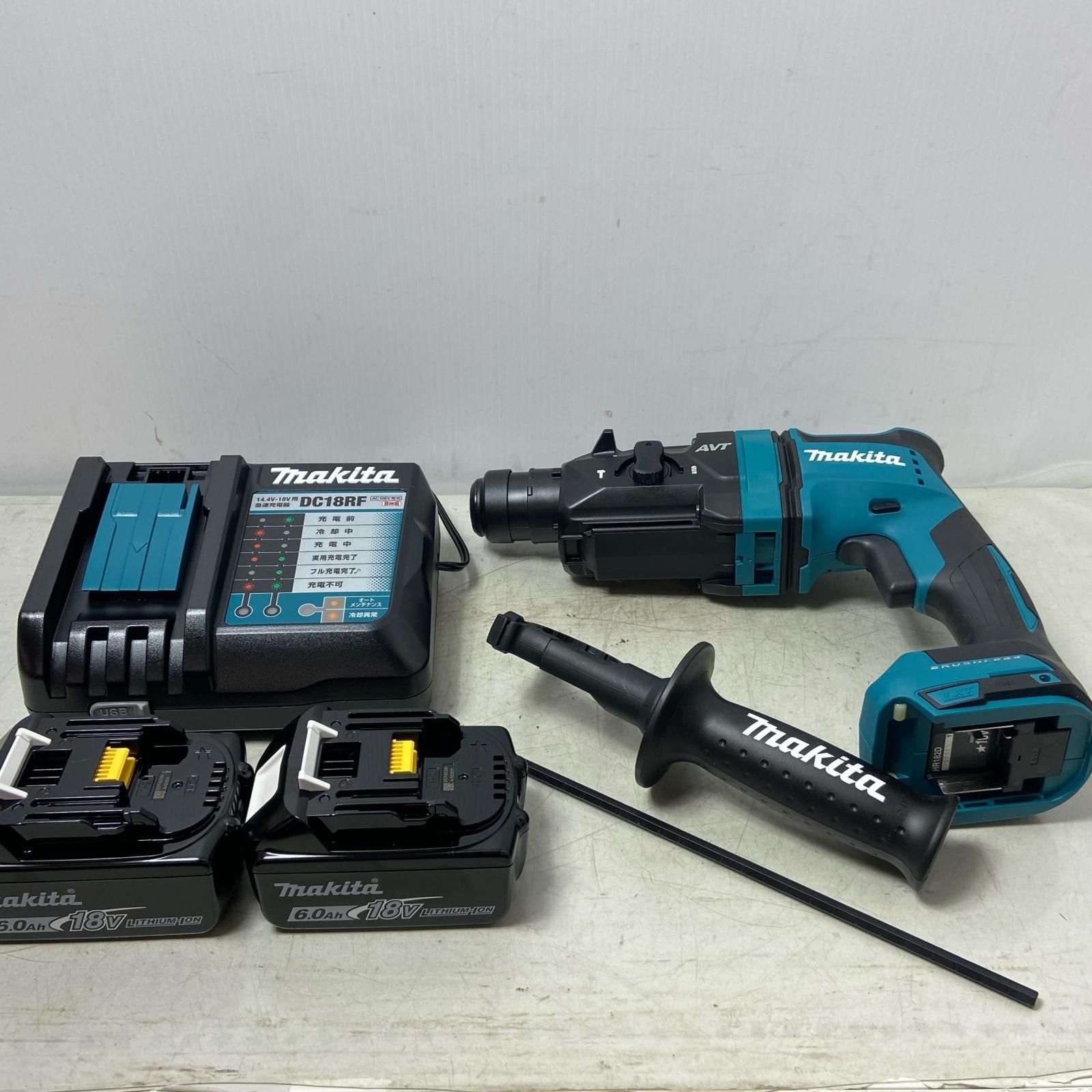 ΦΦMAKITA マキタ 18 mm V充電式ハンマードリル ブルー