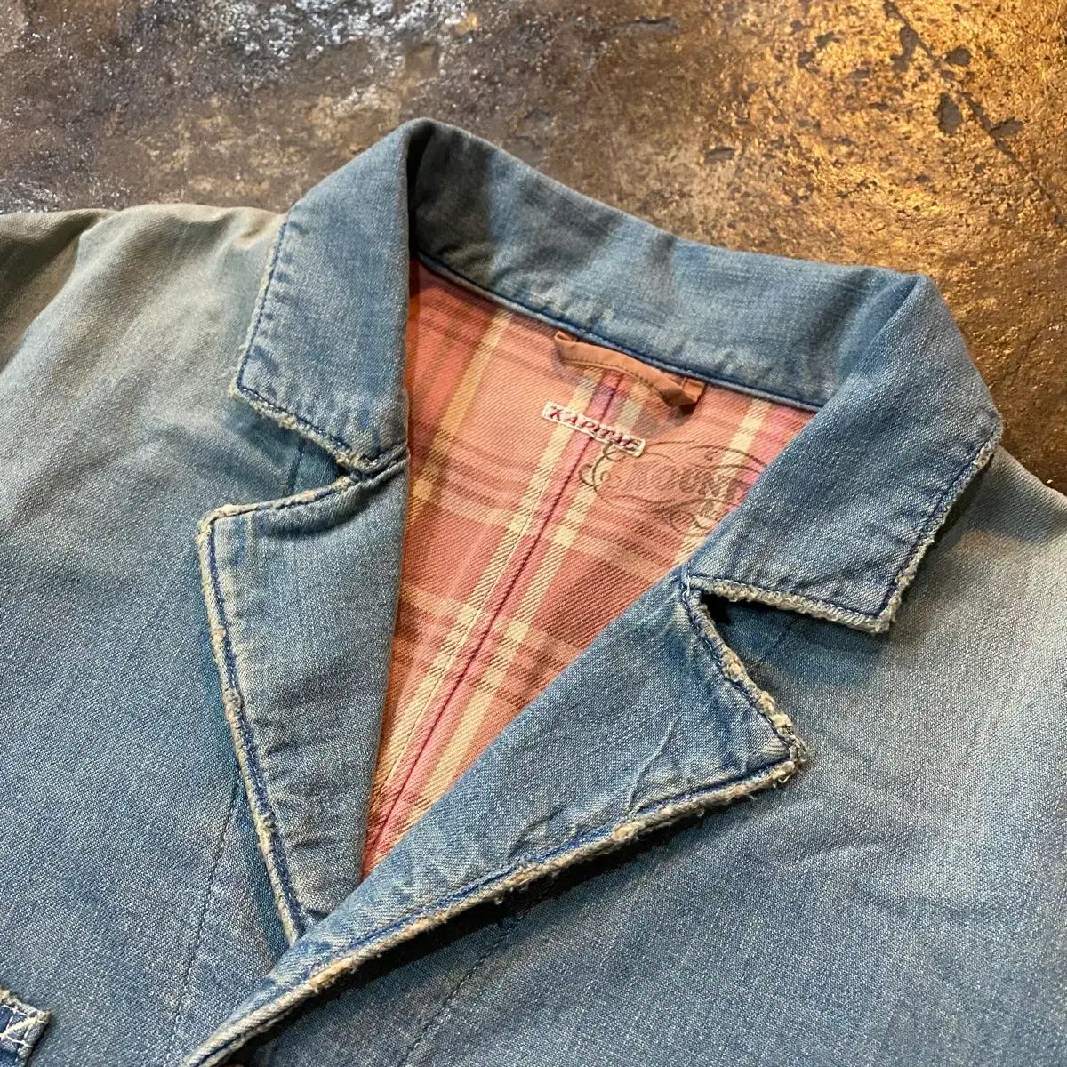 KAPITAL キャピタル デニム コート(中古) KAPITAL キャピタル ヴィンテージ デニム ロング コート - メルカリ
