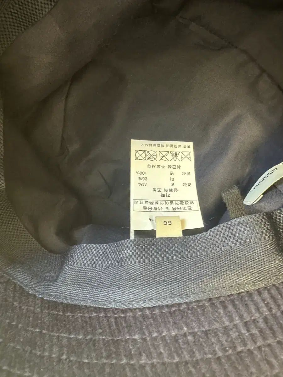 イザベルマラン コーデュロイ ブラック バケットハット