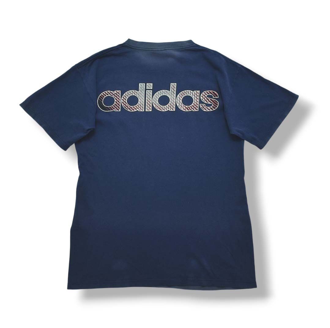 定番】 90s ヴィンテージ USA製 アディダス adidas トレフォイル ロゴ