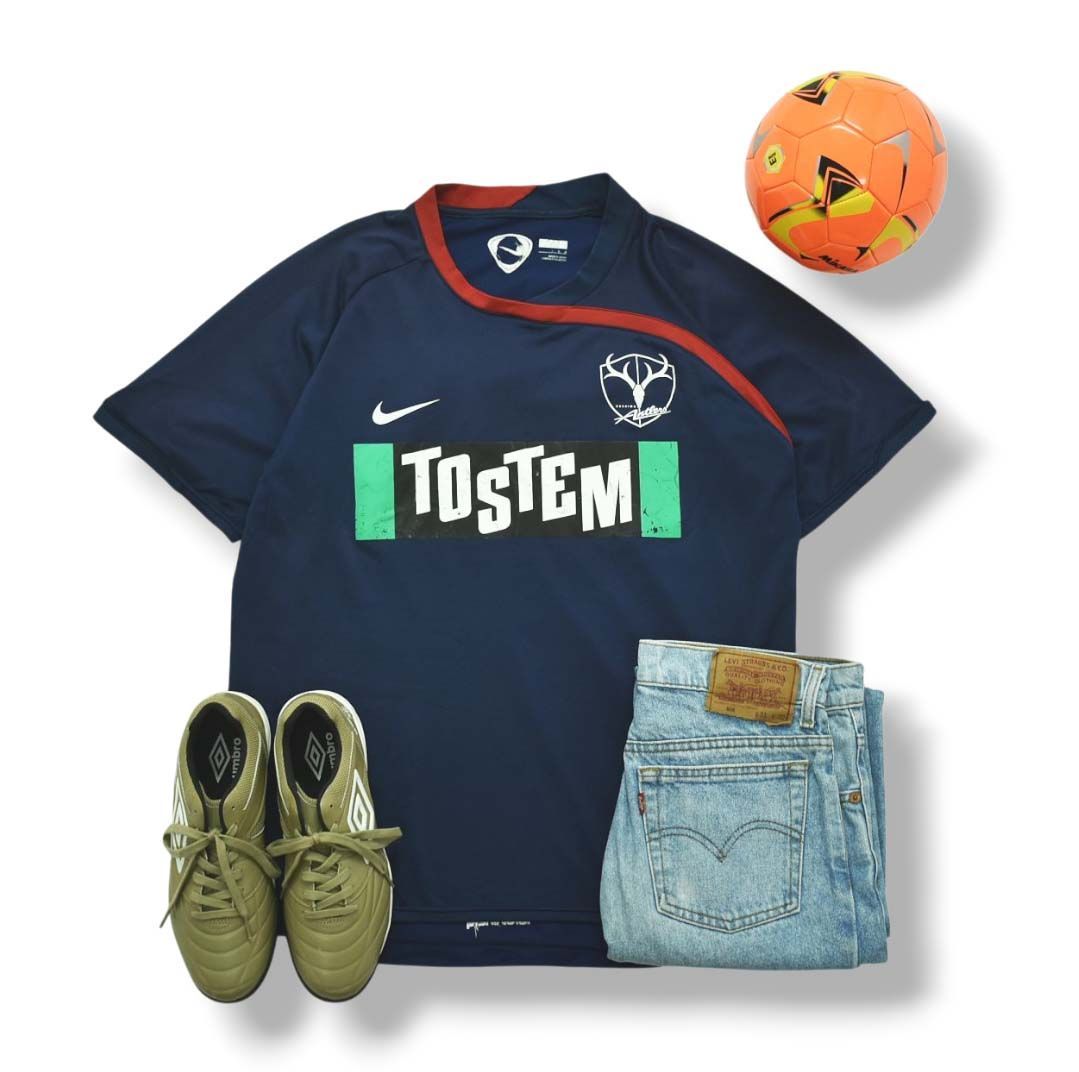 00s ヴィンテージ ナイキ NIKE 鹿島アントラーズ トレーニング ゲーム