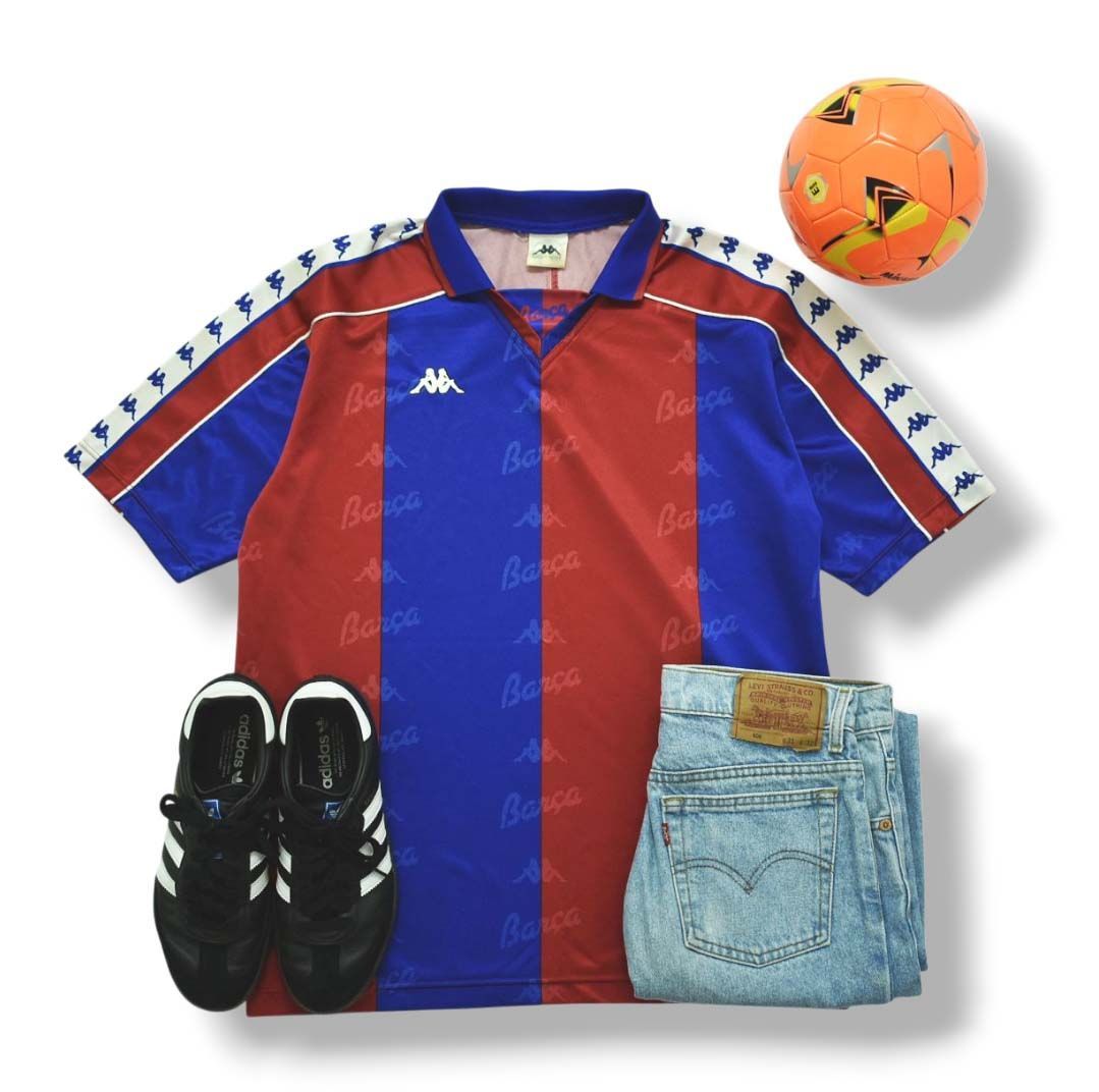 90s ヴィンテージ 日本製 カッパ Kappa バルセロナ FC Barcelona 1992