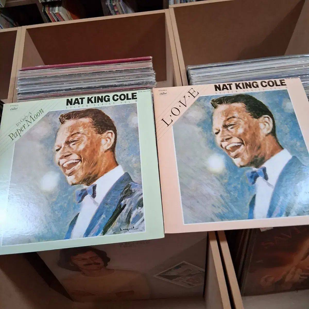 ナット キング コール Paper Moon L O V E LP 2 腸