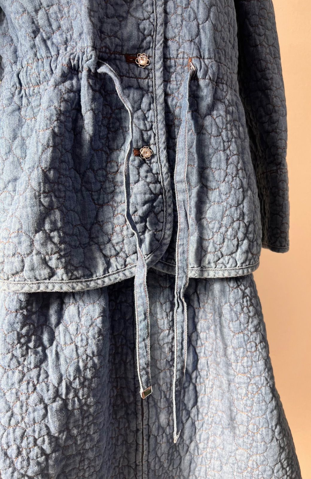 M'S GRACY エムズグレイシー 40 セットアップ デニム カメリア