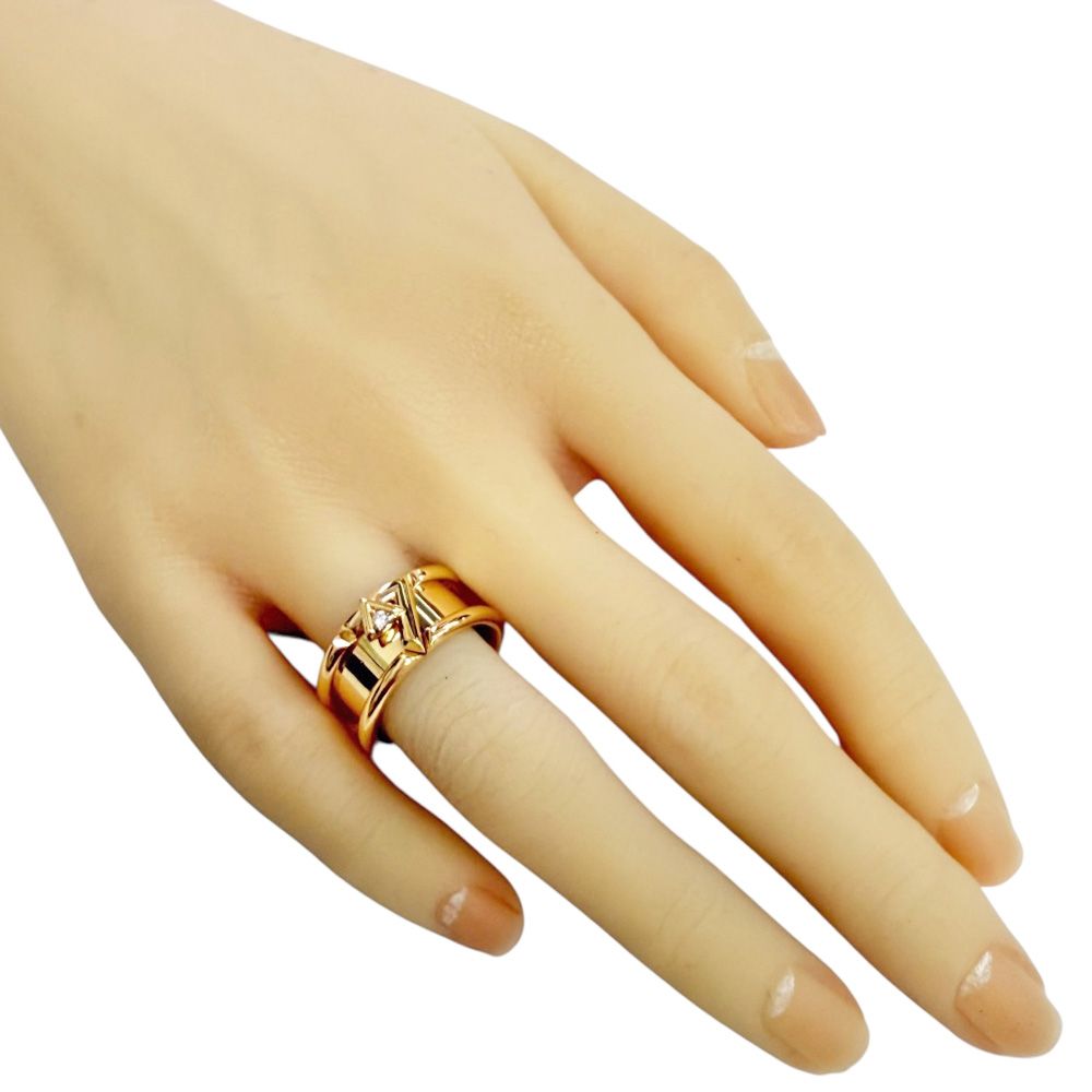 ルイヴィトン LV ヴォルト ワン リング 指輪 13号 18金 K 18イエローゴールド ダイヤモンド Q 9 O 58 レディース LOUIS VUITTON ルイ ヴィトン