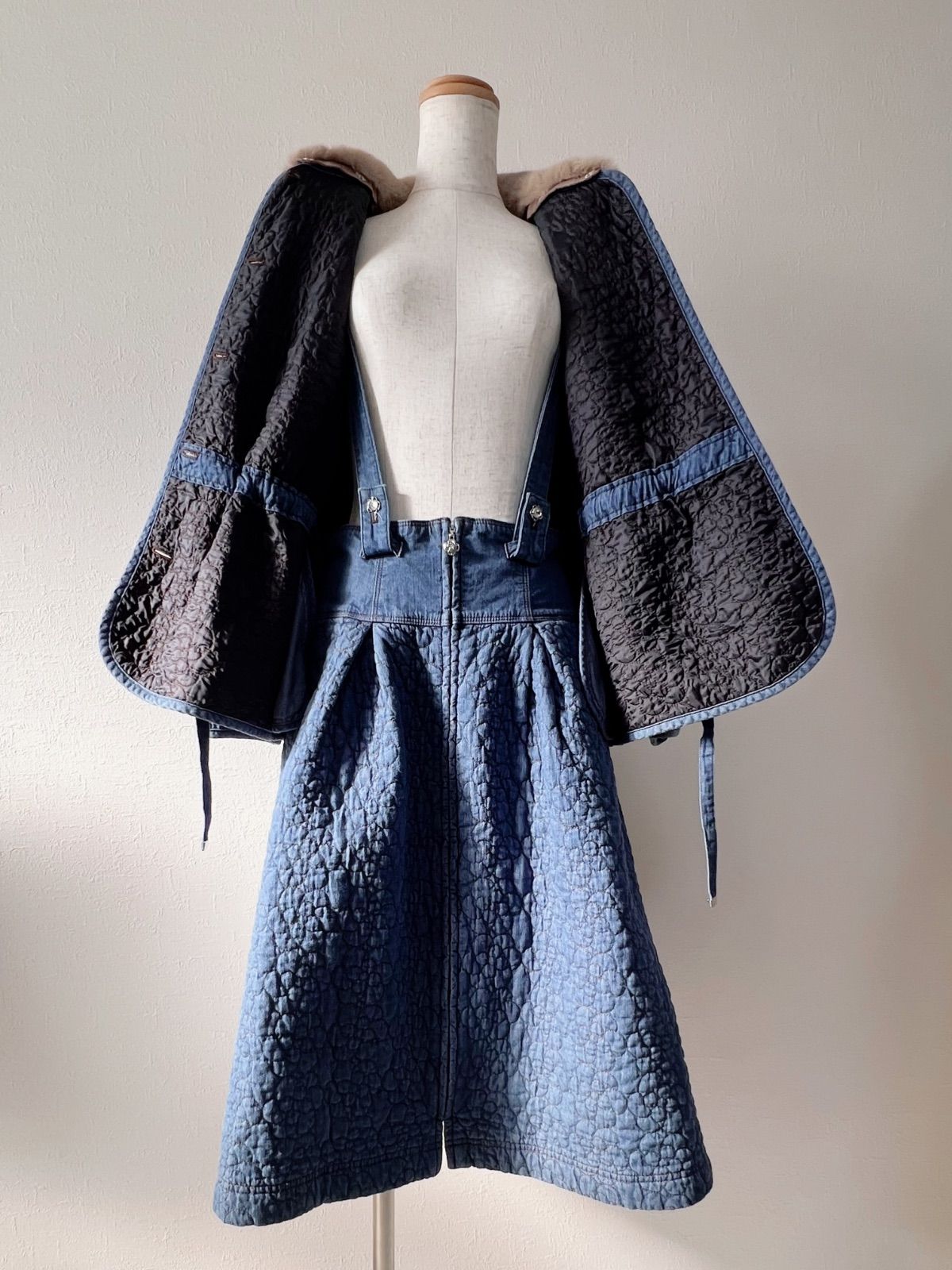 M'S GRACY エムズグレイシー 40 セットアップ デニム カメリア