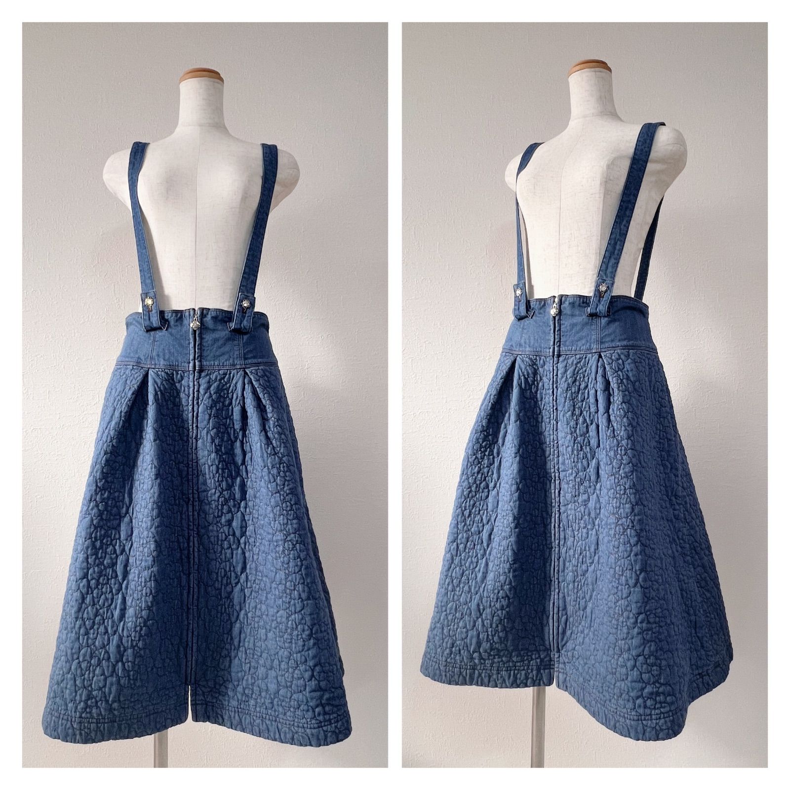 M'S GRACY エムズグレイシー 40 セットアップ デニム カメリア