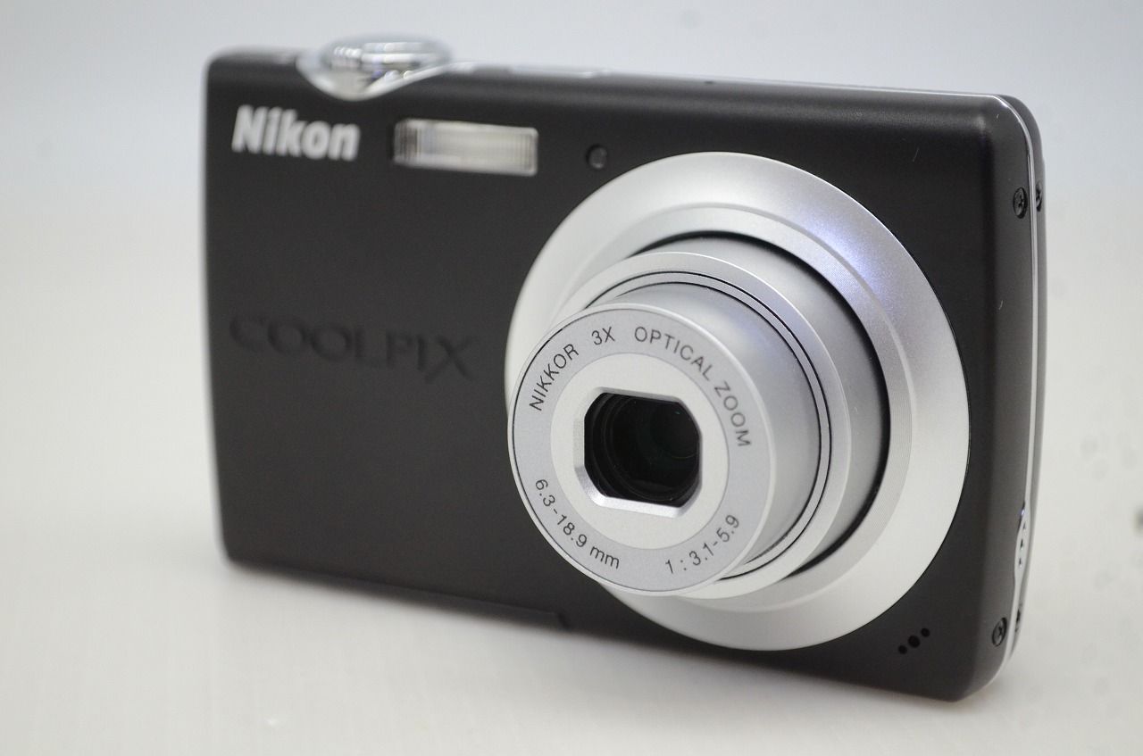 良品 Nikon ニコン COOLPIX S203 コンパクトデジタルカメラ ブラック