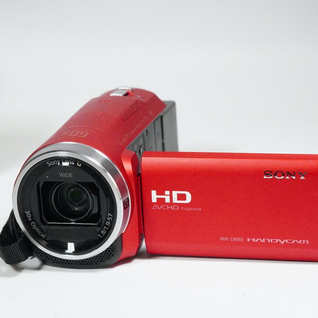 SONY ソニー HDR CX 680 レッド 返金保証 2466