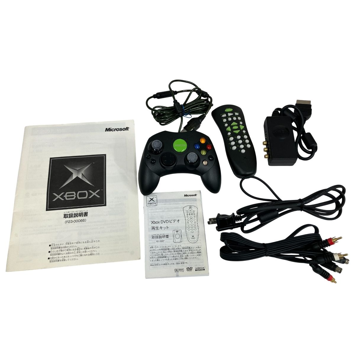 Microsoft マイクロソフト XBOX 本体 F 23-00066 DVDビデオ再生キット ゲーム機
