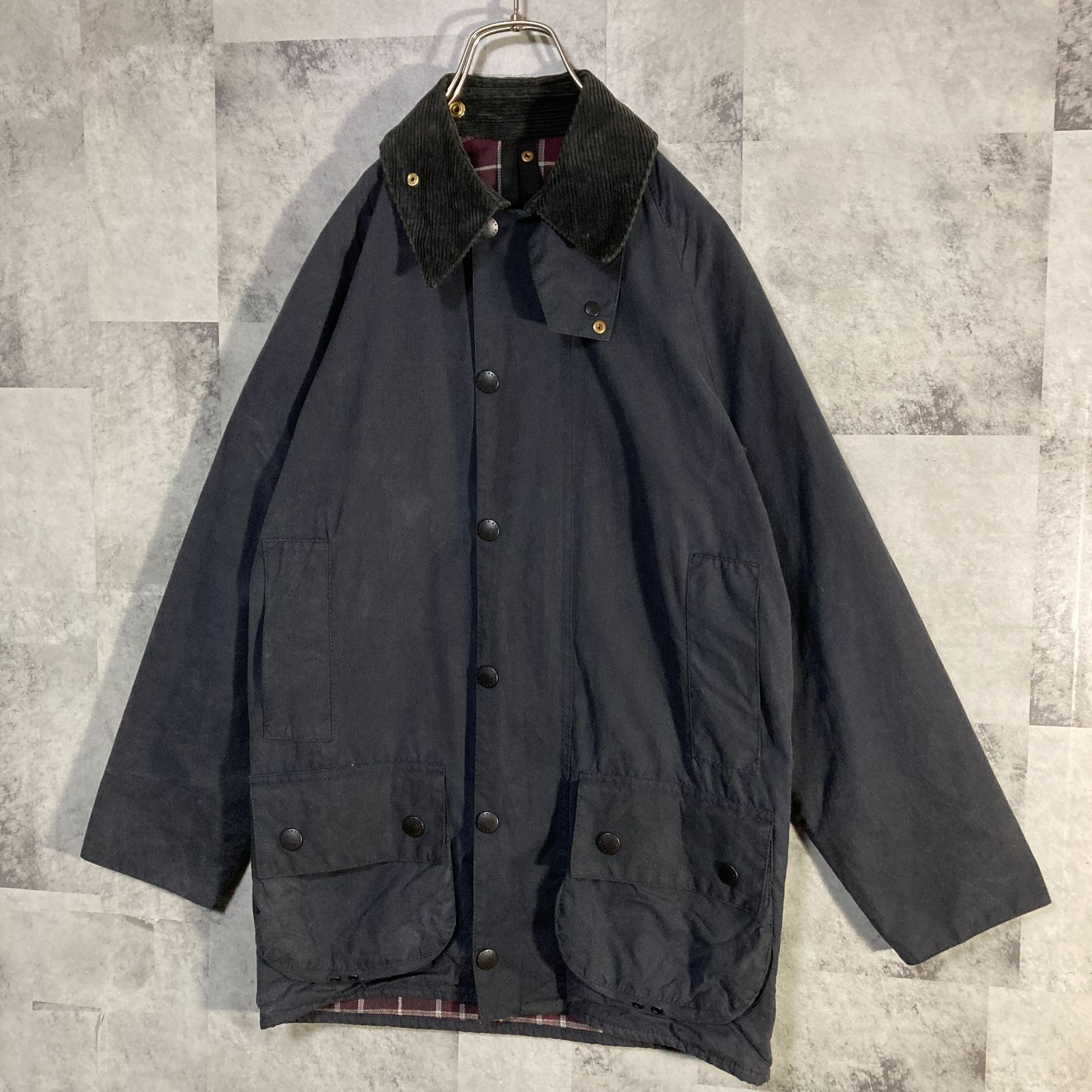 英国製 90's Barbour バブアー オイルドジャケット BEAUFORT ビュー