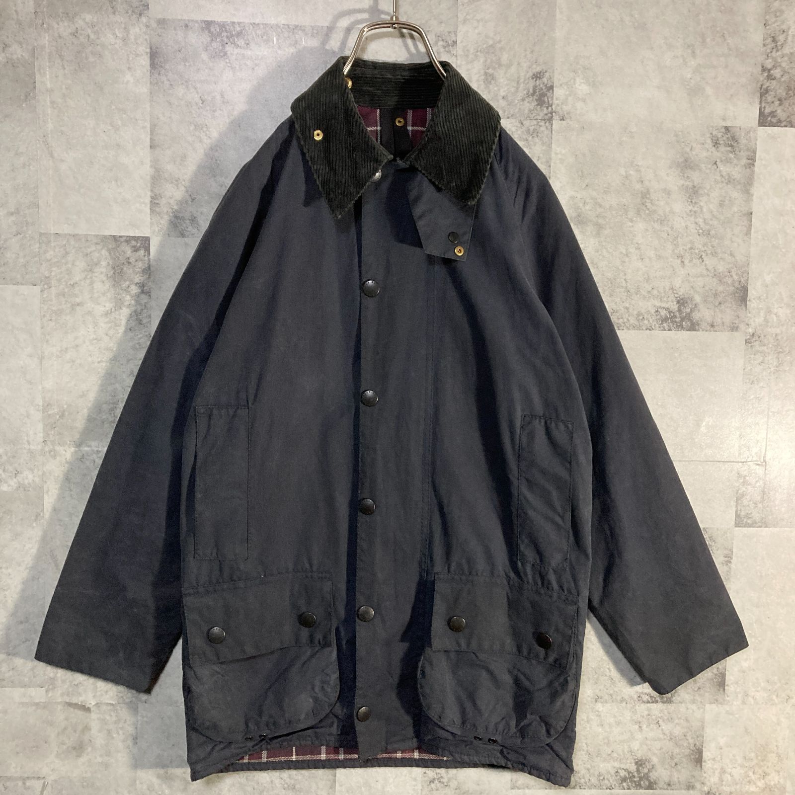 英国製 90's Barbour バブアー オイルドジャケット BEAUFORT ビュー
