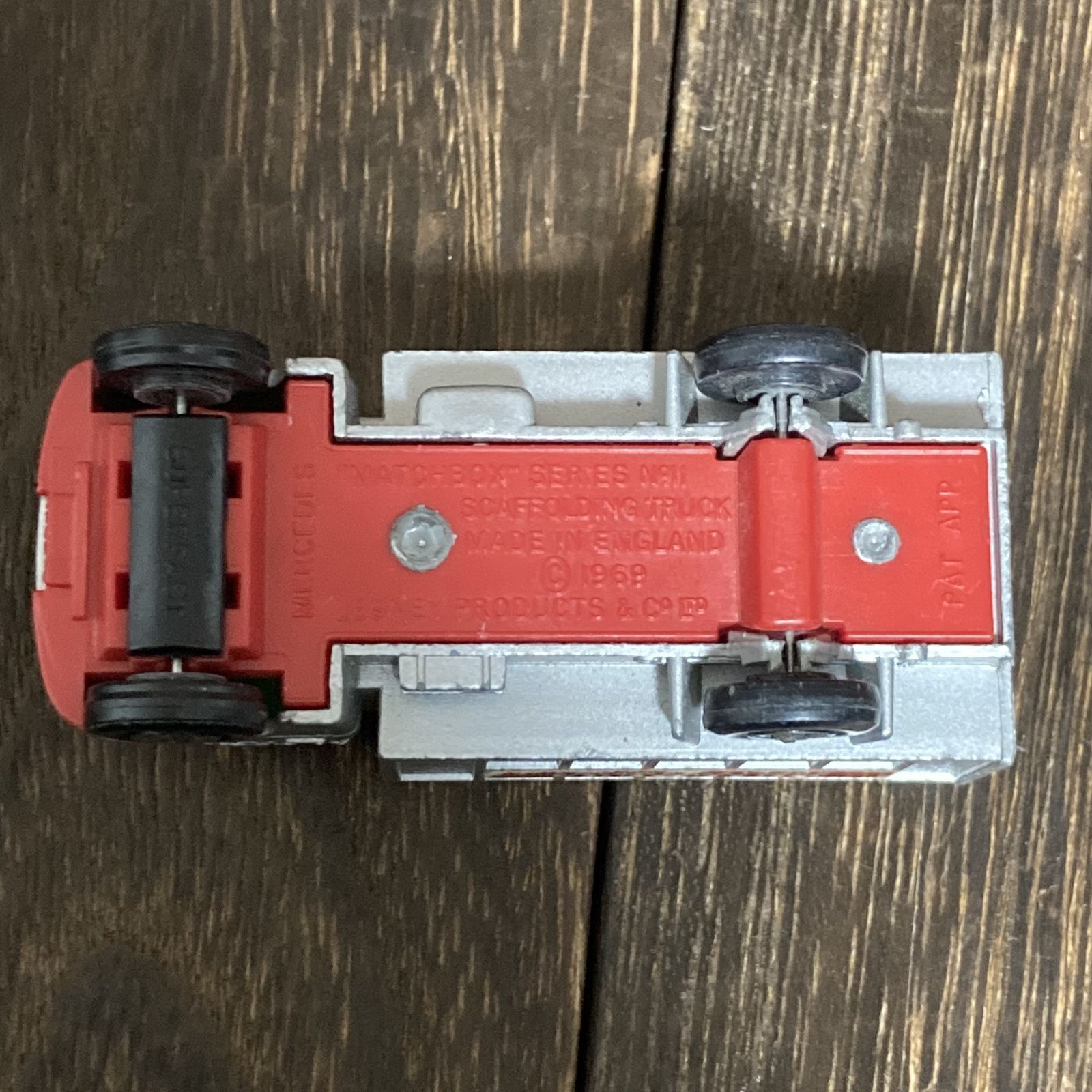 マッチボックス MATCHBOX No.11 SCAFFOLDING TRUCK ミニカー トラック