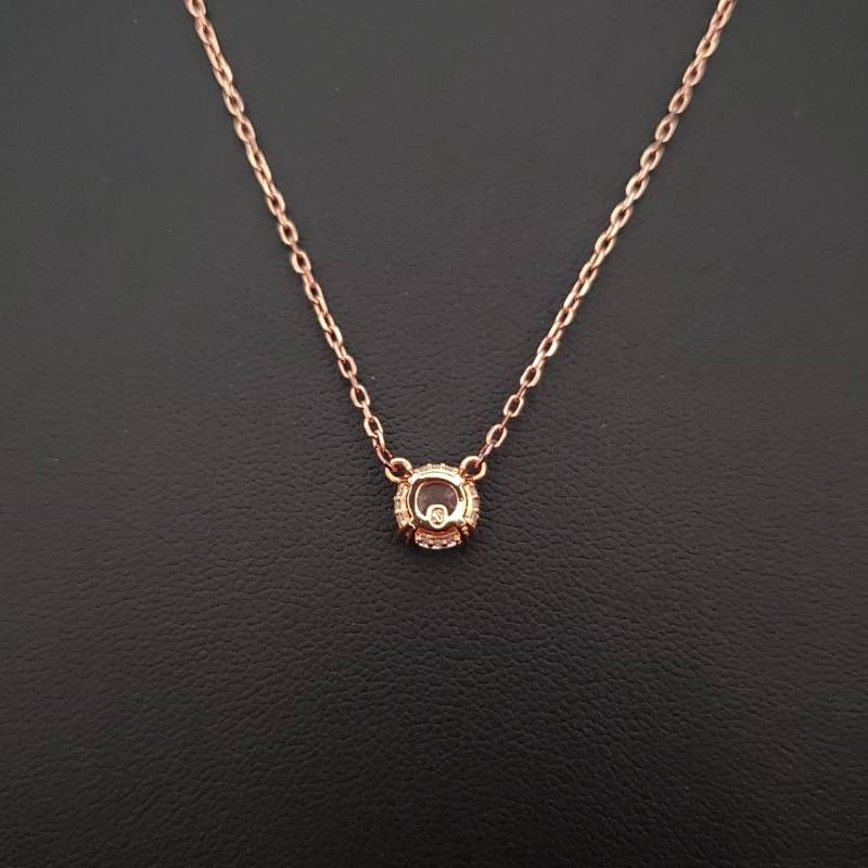 ゴールド swarovski necklace SWAROVSKI スワロフスキー ネックレス 