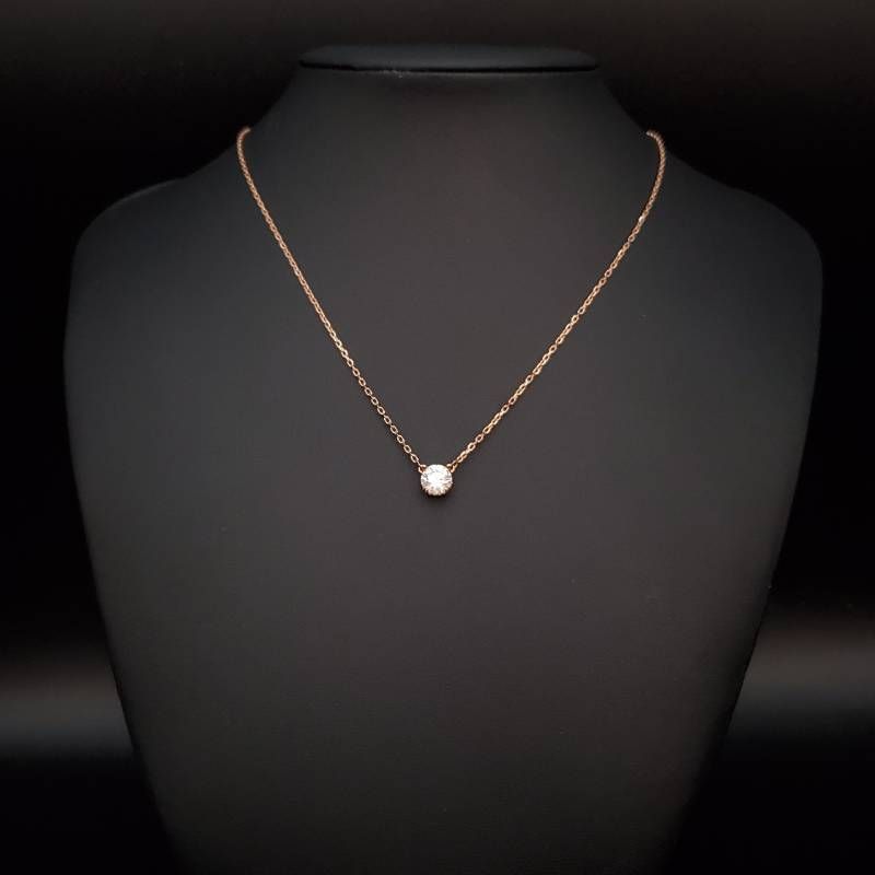 SWAROVSKI スワロフスキー 一粒クリスタル ネックレス スワロフスキー 