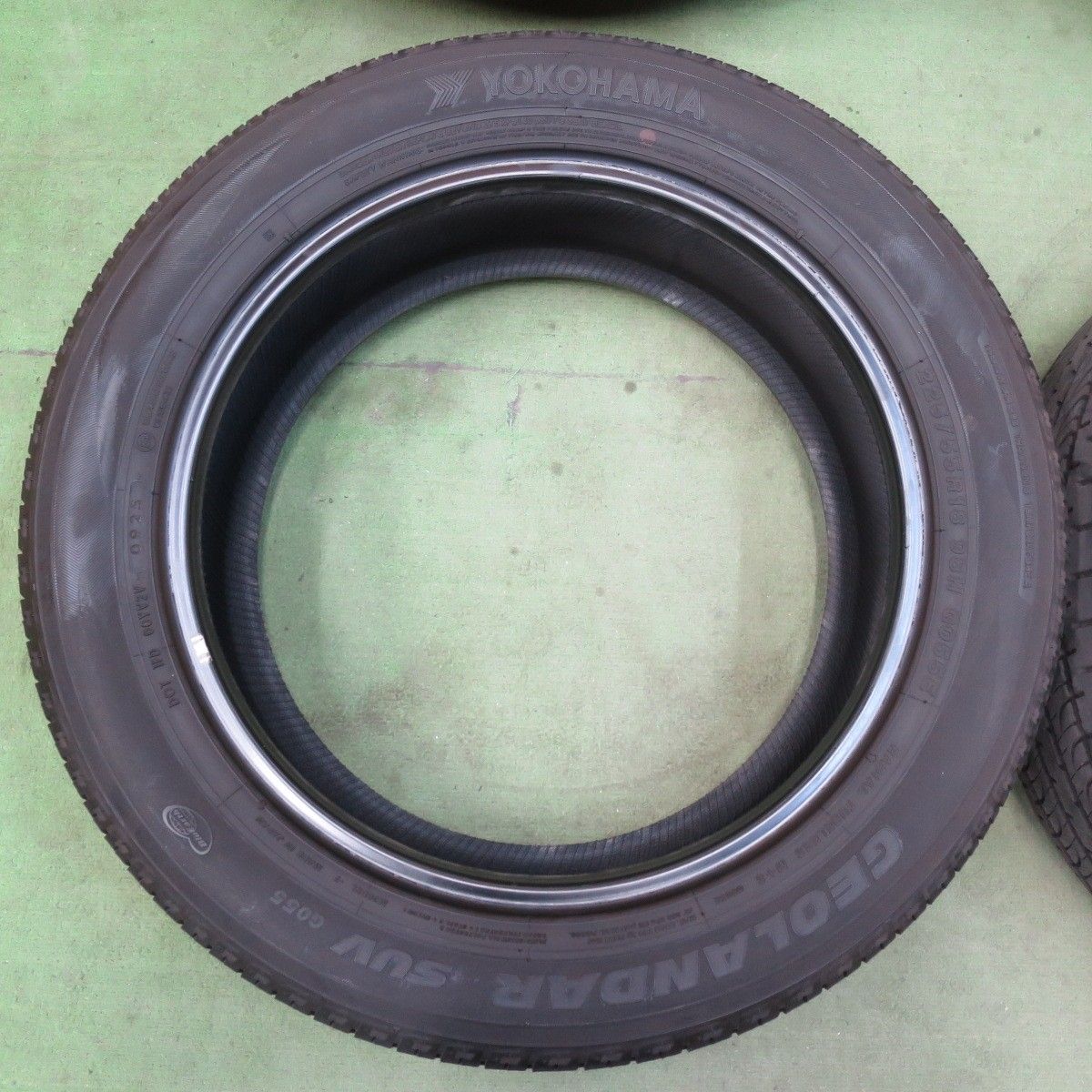  バリ溝 25年 9 5分 225 55 R 18 ヨコハマ ジオランダー SUV G 055 E タイヤ 18インチ デリカ D 5 フォレスター ZR V エクリプスクロス 等 5121002イノタ 18インチ サマータイヤ ノーマルタイヤ