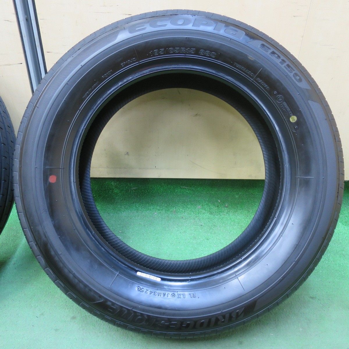  バリ溝 25年 9分 185 65 R 15 ブリヂストン エコピア EP 150 タイヤ 15インチ シエンタ アクア フリード ヤリス プリウス ノート ティーダ 等 5121006イノタ 15インチ サマータイヤ ノーマルタイヤ