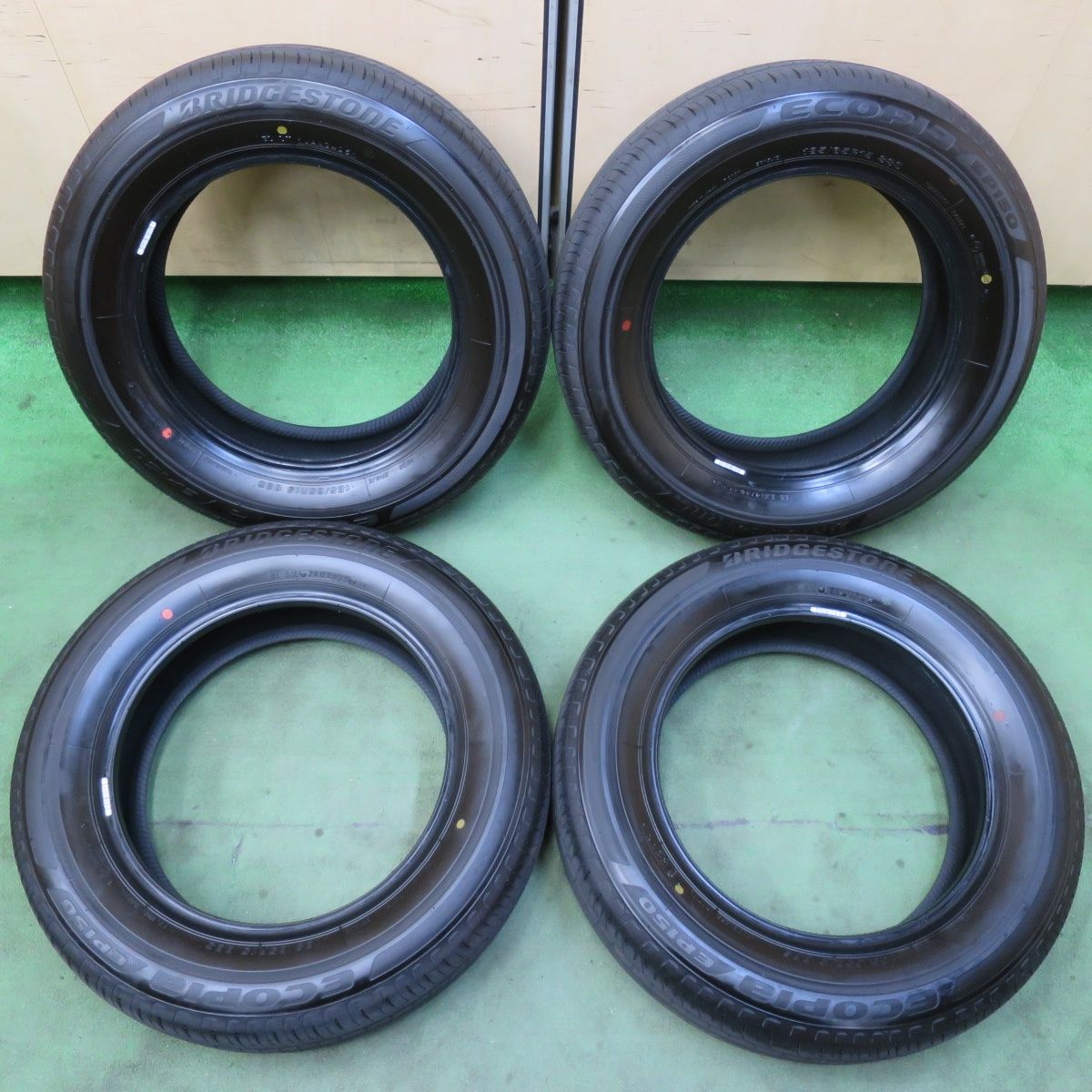 バリ溝 25年 9分 185 65 R 15 ブリヂストン エコピア EP 150 タイヤ 15インチ シエンタ アクア フリード ヤリス プリウス ノート ティーダ 等 5121006イノタ