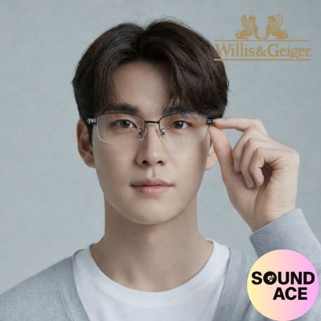 メガネフレーム Willis Geiger ウィリス アンド ガイガー WG 2004 2 ＩＰダークグレー ハーフリム