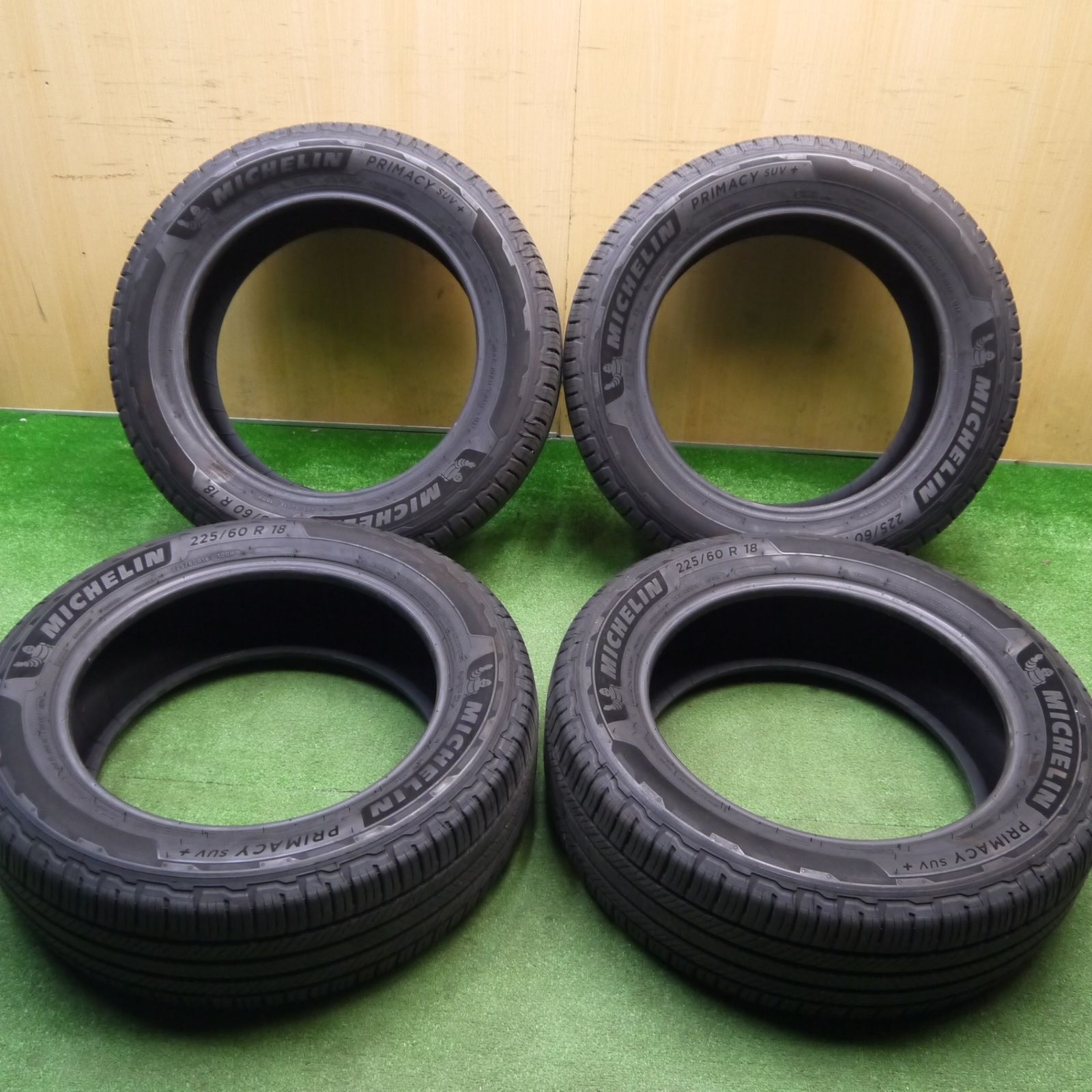 バリ溝！24年！9.5分☆225/60R18 ミシュラン プライマシー SUV+ タイヤ