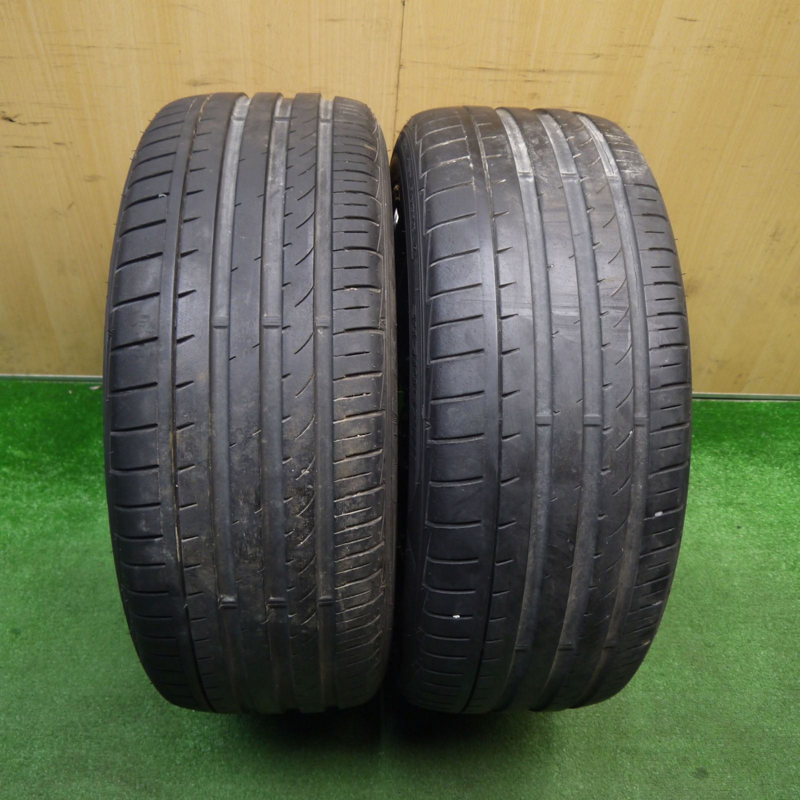  バリ溝 キレイ 8 5分 2本 RAYS HOMURA 2 7 X 245 45 R 19 ファルケン アゼニス FK 453 レイズ ホムラ 19インチ PCD 114 3 5 H ノ 19インチ タイヤ ホイールセット