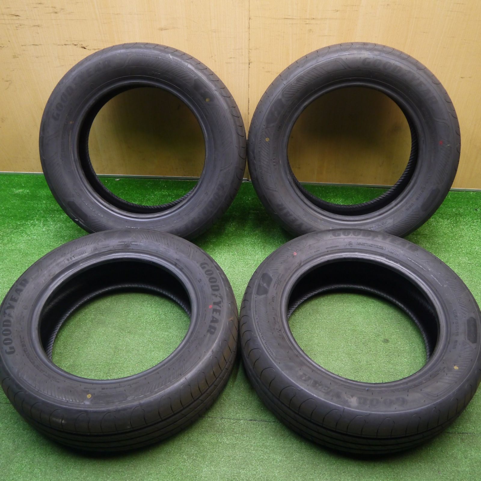 新車外し 25年 185 65 R 15 グッドイヤー EfficientGrip Performance 2 タイヤ 15インチ アクア フリード プリウス 等 ノタ