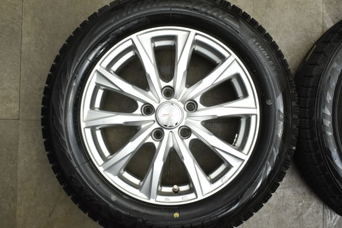  製 ジョーカー 16 in 6 5 J 47 PCD 114 3 ブリヂストン ブリザック VRX 2 205 60 R ノア ヴォクシー ステップワゴン アクセラ 16インチ タイヤ ホイールセット