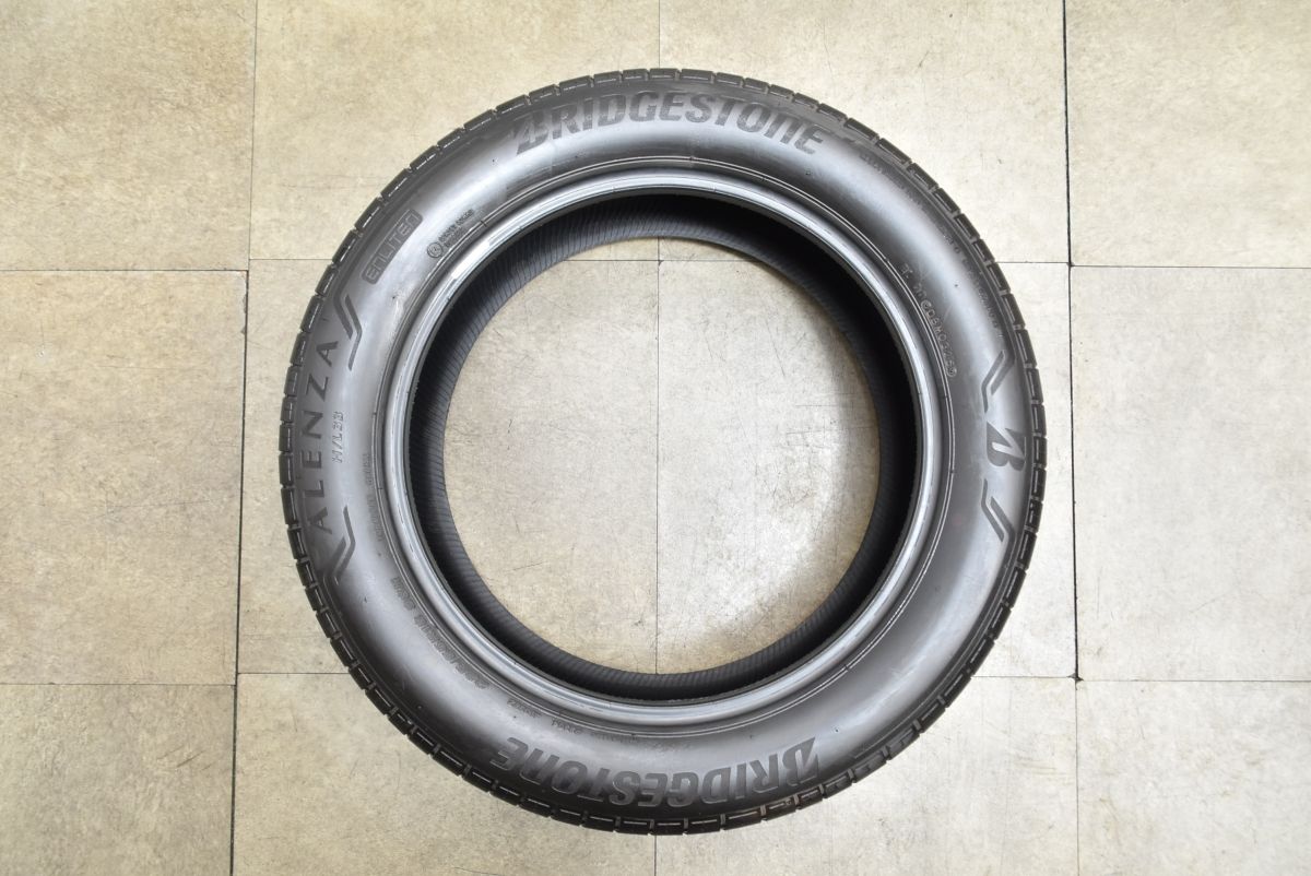 使用僅かバリ溝】ブリヂストン ALENZA H/L33 225/55R18 2025年製造 4本