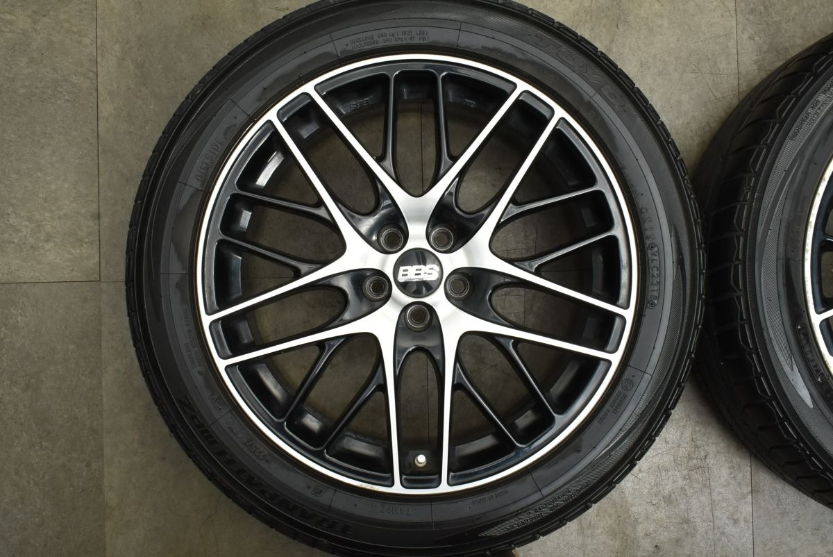 ホイール BBS GERMANY CS 18 in 7 5 J 48 PCD 100 トーヨー トランパス MPZ 225 50 R SG SHフォレスター GP型XV BPレガシィ
