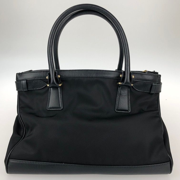 品 Salvatore Ferragamo サルヴァトーレフェラガモ AB-21 E 163 2 WAYバッグ 鞄 黒 トートバッグ BLACK 180-251217-SY-02-iwa