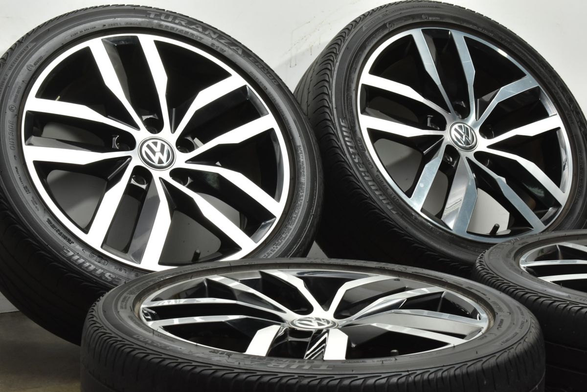 フォルクスワーゲン ヴァリアント 17 in 7 J 49 PCD 112 ブリヂストン トランザ ER 300 225 45 R 品番