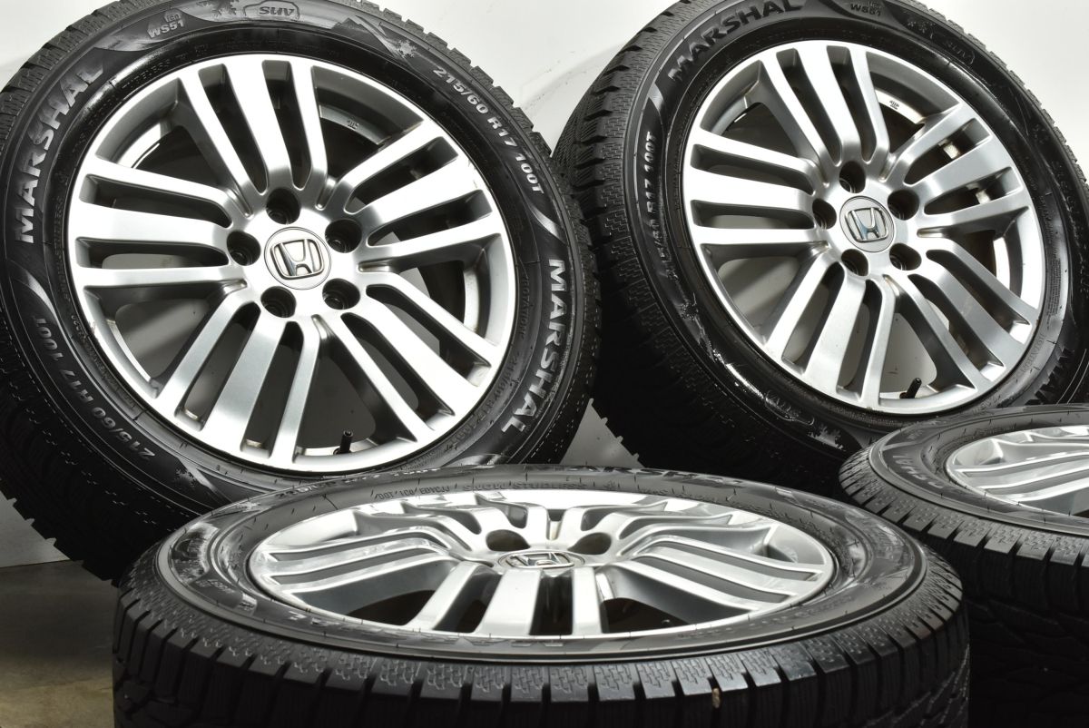 バリ溝 ホンダ エリシオン 17 in 6 5 J 55 PCD 114 3 マーシャル ice WS 51 SUV 215 60 R オデッセイ ヴェゼル 流用 スタッドレス 可