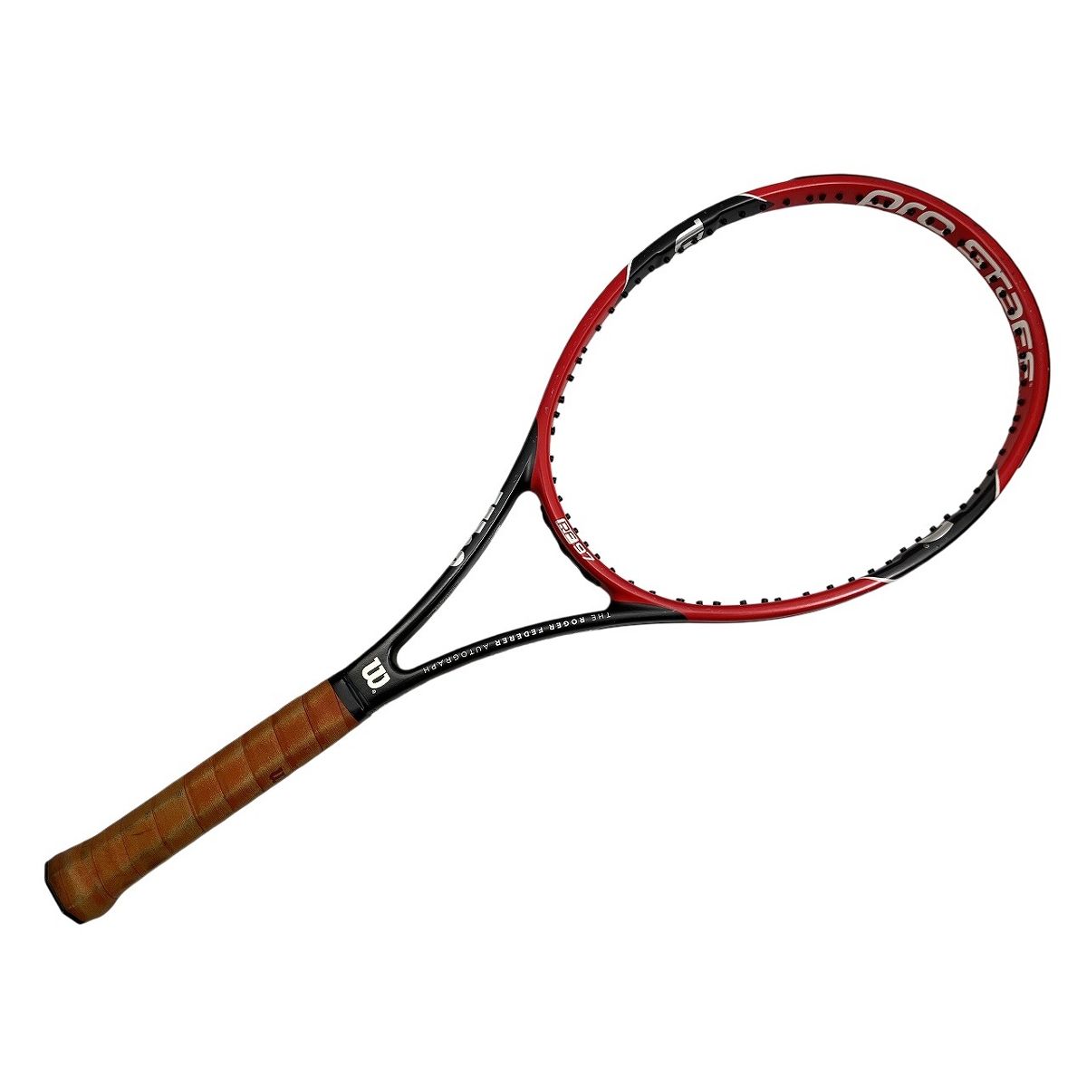 Wilson Pro staff RF97 オートグラフ　テニスラケット 中古品 Wilson PRO STAFF RF97 AUTOGRAPH 340g テニス ラケット ガットなし