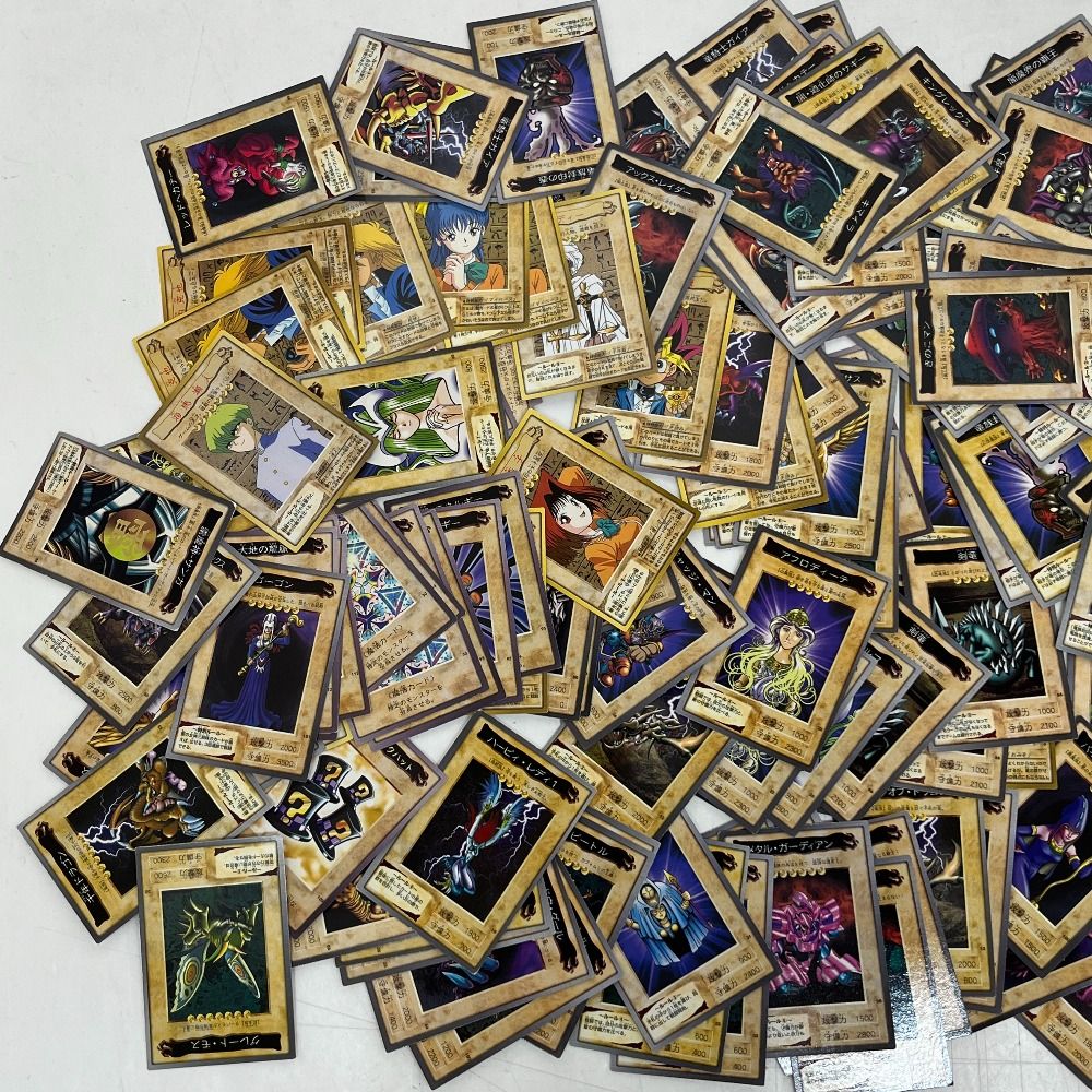 06w19766 遊戯王バンダイ版約150枚+ゲームボーイ特典3枚 トレカ
