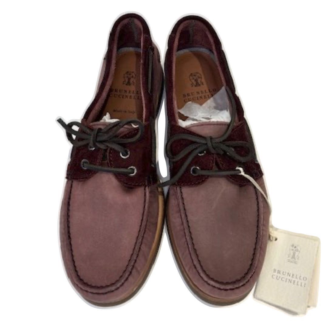 BRUNELLO CUCINELLI/ブルネロクチネリ】 デッキシューズ スエード